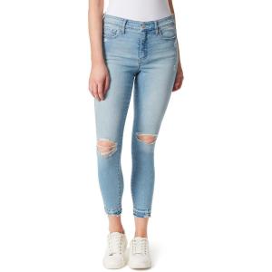 imageJessica Simpson Womens Adored Distressed High Rise Ankle JeansAnother Level