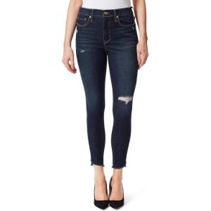imageJessica Simpson Womens Adored Distressed High Rise Ankle JeansOn the Rocks