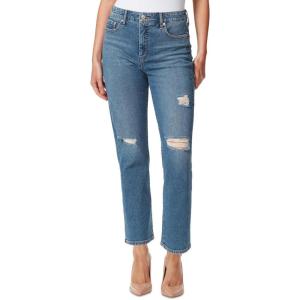 imageJessica Simpson Womens Spotlight High Rise Slim Straight AnkleOn the Run