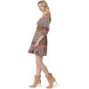imageJessica Simpson Womens Aldan Smocked Knee Length DressBlooming Patchwork