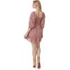 imageJessica Simpson Womens Aldan Smocked Knee Length DressBotanical Dots Wild Rose Comb