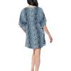 imageJessica Simpson Womens Floral Sheer CoverUpDark Navy Leopard