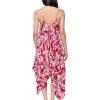 imageJessica Simpson Womens Floral Sheer CoverUpFuchsia Multi