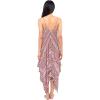 imageJessica Simpson Womens Floral Sheer CoverUpFuschia Lace Front