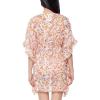 imageJessica Simpson Womens Floral Sheer CoverUpSunset Multi