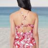 imageJessica Simpson Womens Smocked Bikini Swim Bottom SeparatesFuschia Tankini
