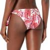 imageJessica Simpson Womens Smocked Bikini Swim Bottom SeparatesFuschia Tide Side Hipster