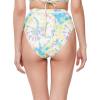 imageJessica Simpson Womens Standard Mix ampamp Match Tie Dye Swimsuit Separates Top ampamp BottomSpritz High Waist Bottom
