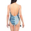 imageJessica Simpson Womens Standard V Neck One Piece Swimsuit Bathing SuitDark Navy