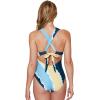 imageJessica Simpson Womens Standard V Neck One Piece Swimsuit Bathing SuitSol Multi