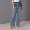 imageJessica Simpson Womens Tease High Rise Wide Leg JeanOvercast