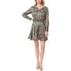 imageJessica Simpson Womens Davina Floral Mini Fit ampamp Flare DressWhimsical Posies  Rose Cloud