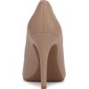 imageJessica Simpson Womens Calie Round Toe Classic Heels Pumps ShoesChai Latte