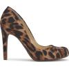 imageJessica Simpson Womens Calie Round Toe Classic Heels Pumps ShoesDolly Leopard Print