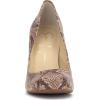imageJessica Simpson Womens Calie Round Toe Classic Heels Pumps ShoesNatural Snake Print