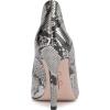 imageJessica Simpson Womens Cambredge Pointed Toe PumpChrome Metallic Snake