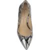 imageJessica Simpson Womens Cambredge Pointed Toe PumpChrome Metallic Snake