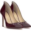 imageJessica Simpson Womens Cambredge Pointed Toe PumpDark Cherry Crinkle Patent