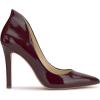 imageJessica Simpson Womens Cambredge Pointed Toe PumpDark Cherry Crinkle Patent