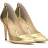 imageJessica Simpson Womens Cambredge Pointed Toe PumpGold Metallic Nappa Pu