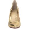 imageJessica Simpson Womens Cambredge Pointed Toe PumpGold Metallic Nappa Pu