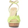 imageJessica Simpson Womens Immie Platform Sandal WedgeDaquiri Green