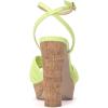 imageJessica Simpson Womens Immie Platform Sandal WedgeDaquiri Green