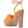 imageJessica Simpson Womens Immie Platform Sandal WedgeMango Sorbet