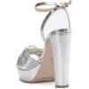 imageJessica Simpson Womens Immie Platform Sandal WedgeSilver