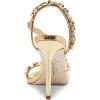 imageJessica Simpson Womens Jaycin Embellished Heeled SandalGoldClear