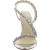 imageJessica Simpson Womens Jaycin Embellished Heeled SandalSilverClear