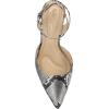 imageJessica Simpson Womens Nazela Pointed Toe PumpChrome Metallic Snake