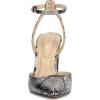 imageJessica Simpson Womens Nazela Pointed Toe PumpChrome Metallic Snake