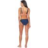 imageJessica Simpson Womens Ribbed HighWasit Swim Bottom SeparatesTie Front Bikini Top