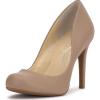imageJessica Simpson Womens Calie Round Toe Classic Heels Pumps ShoesChai Latte