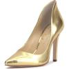 Gold Metallic Nappa Pu