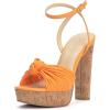imageJessica Simpson Womens Immie Platform Sandal WedgeMango Sorbet