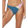 imageJessica Simpson Womens Ribbed HighWasit Swim Bottom SeparatesNavySol Cheeky
