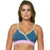 imageJessica Simpson Womens Ribbed HighWasit Swim Bottom SeparatesNavySol Cross Front