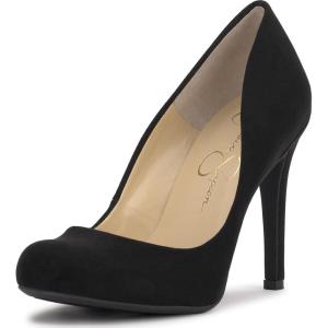 imageJessica Simpson Womens Calie Round Toe Classic Heels Pumps ShoesBlack