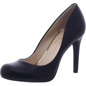 imageJessica Simpson Womens Calie Round Toe Classic Heels Pumps ShoesBlack Sleek