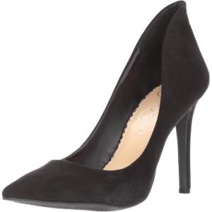 imageJessica Simpson Womens Cambredge Pointed Toe PumpBlack Micro