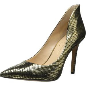 imageJessica Simpson Womens Cambredge Pointed Toe PumpExotic Gold