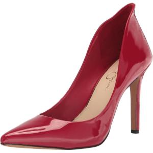 imageJessica Simpson Womens Cambredge Pointed Toe PumpLipstick Patent