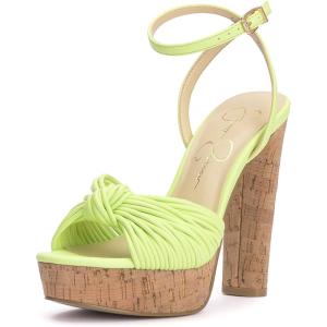 imageJessica Simpson Womens Immie Platform Sandal WedgeDaquiri Green