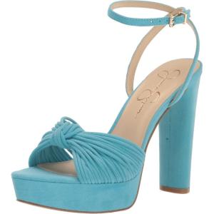 imageJessica Simpson Womens Immie Platform Sandal WedgeNevada Blue