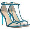 imageJessica Simpson Womens Qiven Faux Leather HeelsAmalfi Blue