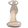 imageJessica Simpson Womens Qiven Faux Leather HeelsSilver
