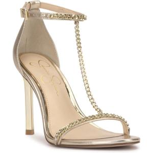 imageJessica Simpson Womens Qiven Faux Leather HeelsChampagne