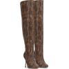 imageJessica Simpson Womens Nicolosiw OverTheKnee BootDark Tan Wide Calf